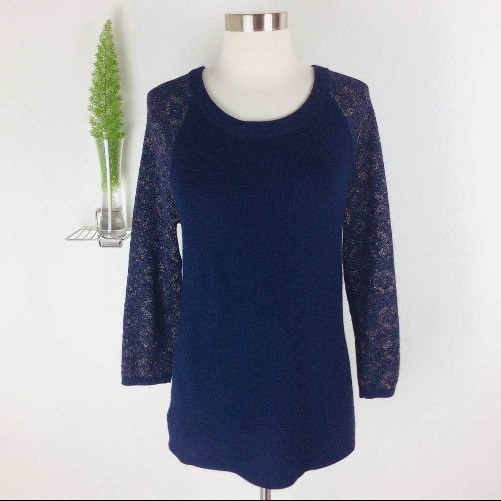 LOFT Ann Taylor Beautiful Knitted Sweater Size (L)